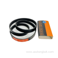Poly v ribbed belt/courroie/rubber transmission belt